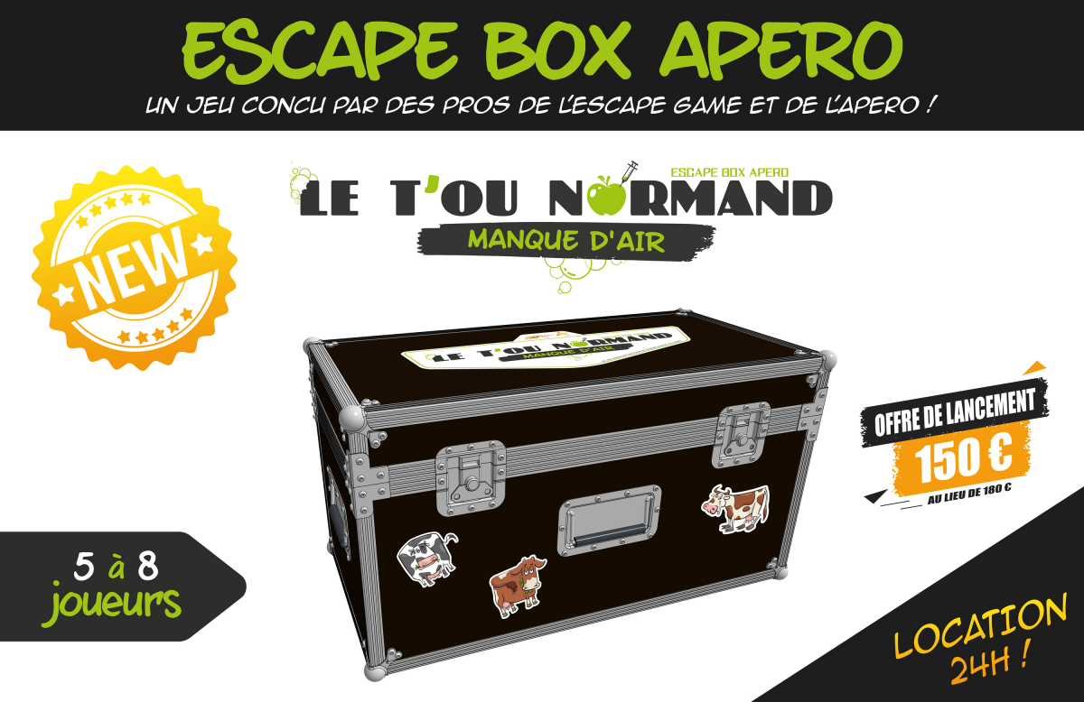 NOUVEAU ! Escape Box Apéro