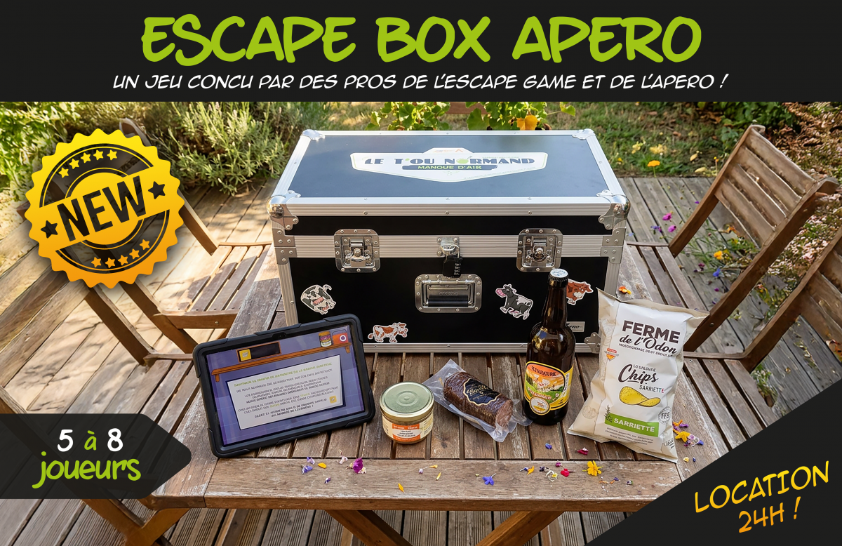 NOUVEAU ! Escape Box Apéro